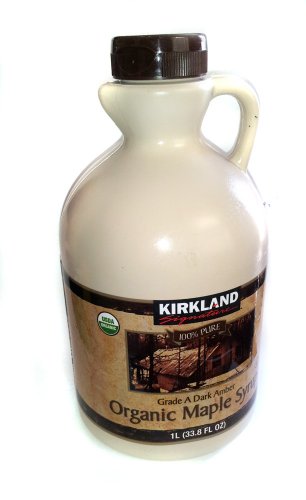 Kirkland Signature Organic Grade A Dark Amber Maple Syrup 33.8 fl. oz.