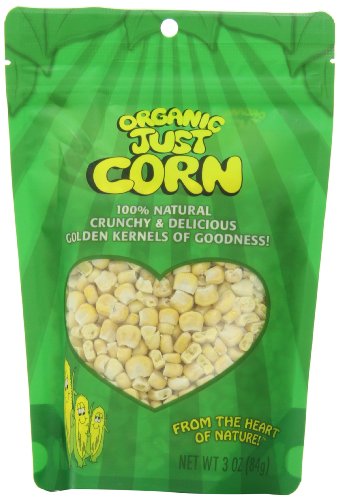 Just Tomatoes Organic Just Corn, 3 Ounce Pouch