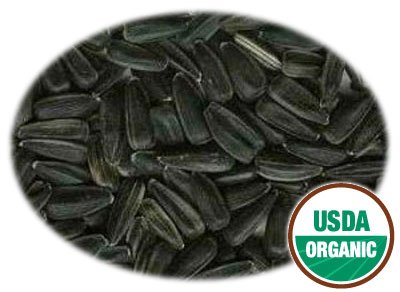 1 LB Organic Sunflower Seeds (Black Oil)