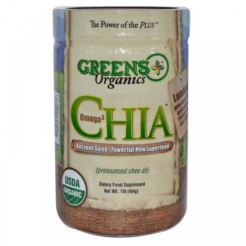 Organic Omega 3 Chia Seed Greens+ (Orange Peel Enterprises) 1 lbs Seeds