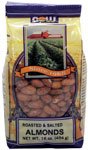 Now Foods Almonds Roasted And Salted, 1 Pound