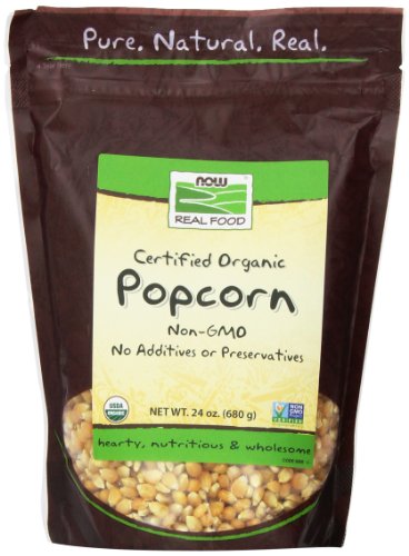 Now Foods Organic Popcorn, 24 Ounce (Pack of 2)