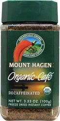 Mount Hagen Freeze Dried Instant Decaf Coffee – 3.53 oz