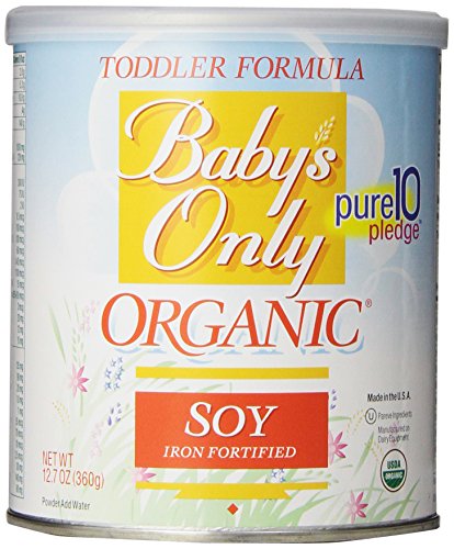 Babys Only Soy Organic Toddler Formula, 12.7-Ounce Canister
