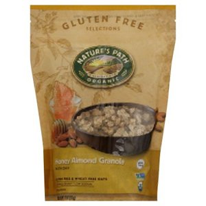 Natures Path Organic Gluten Free Honey Almond Granola 11 Ounces (Case of 8)