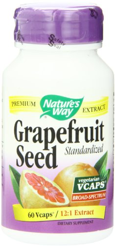 Nature’s Way Grapefruit Seed, 250mg, 60 Vcaps
