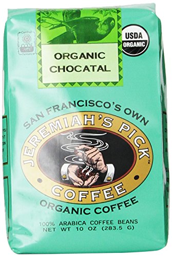 Jeremiah’s Pick Coffee Organic Chocatal Ground Coffee 10 Ounce Bag