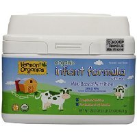 Vermont OrganicsTM Milk Based Organic Formula 36oz (2.25 Lb) Baby Infant Powder Formula With Iron DHA & ARA