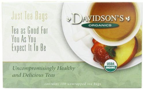 Davidson’s Organic Tea South African Rooibos, 100-Count Tea Bags, 5.29oz