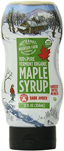 Butternut Mountain Farm 100% Pure Vermont Organic Maple Syrup, 12 Ounce
