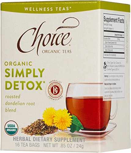 Choice Organic Teas Tea Bag, Simply Detox, 16 Count