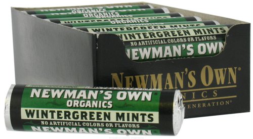 Newman’s Own Organics – Wintergreen Mints Roll – 12 Piece(s)