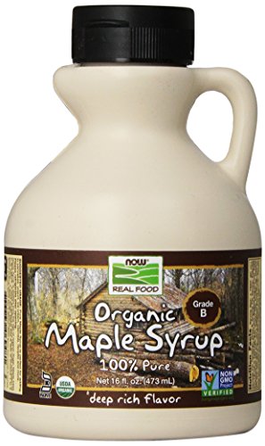 NOW Foods Organic Maple Syrup B Grade,  16 Ounce Bottle