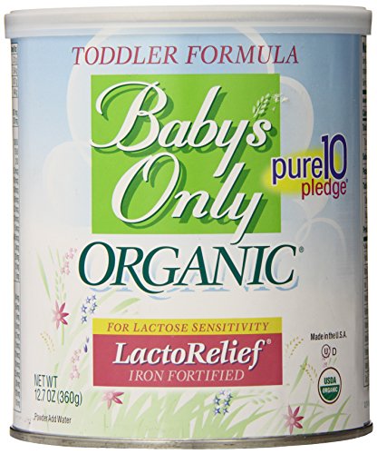 Baby’s Only Toddler Formula, Lactose Relief, Organic, 12.7-Ounce Can