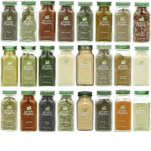 Simply Organic Gourmet Top 24 Spices Set
