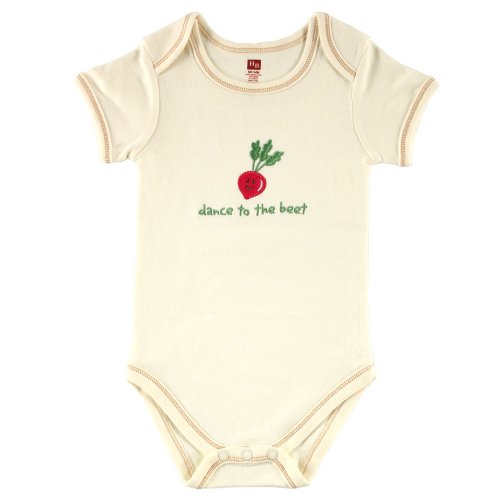 Hudson Baby Organic Bodysuit – Beet, 9-12 Months