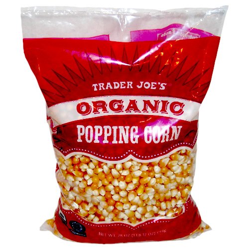 Trader Joe’s Organic Popping Corn 28 oz ( 1 lb 12 oz )794g