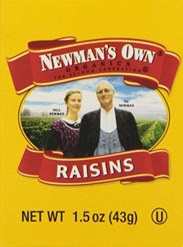 Newman’s Own Organic California Raisins, 6 Count