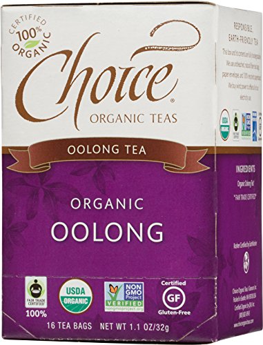 Choice Organic Oolong Tea, 16 Count Box