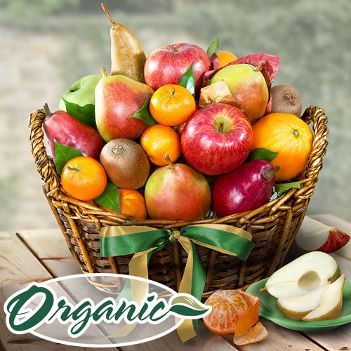 Organic California Bounty Fruit Basket