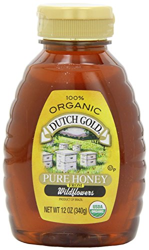 Dutch Gold Honey 100% Organic Wildflower Honey 12 oz.
