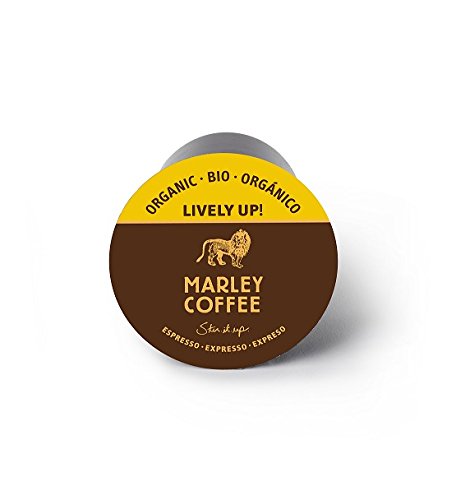 Marley Coffee, Lively Up!, Organic Espresso Roast, 24 Single Serve RealCups