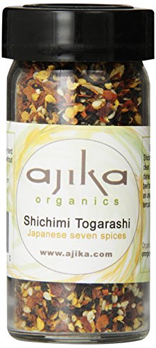 Ajika Organic Japanese 7 Spices – Shichimi Togarashi, 2.2 -Oz.