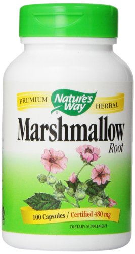 Nature’s Way Marshmallow Root (COG), 480 mg 100 Capsules
