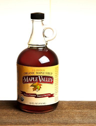 Organic Maple Syrup – Grade B, 33oz Round Glass