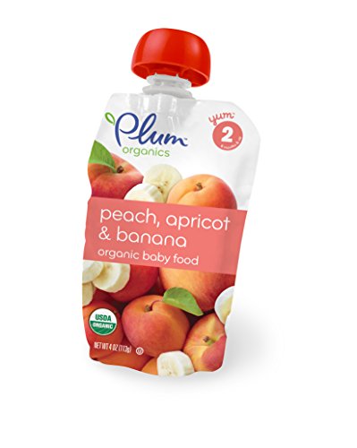 Plum Organics Second Blends, Peach Apricot Banana, 1 Count