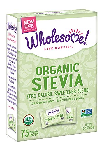 Wholesome Sweeteners Organic Stevia,1g- 75 Count