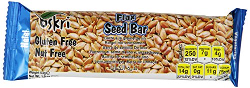 Oskri Flax Seed Bar, 1.9-Ounce (Pack of 20)