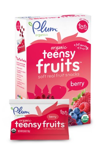 Plum Organics Tots Teensy Fruits, Berry, 1.75 Ounce