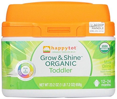 Happy Tot Grow & Shine Organic Toddler Milk, 23.2 Ounce