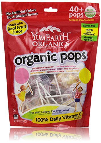Yummy Earth Organic Lollipops, 8.5 Ounce