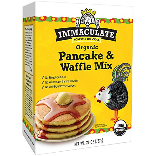 Immaculate Baking Mix, Organic Pancake and Waffle, 26.0 Ounce