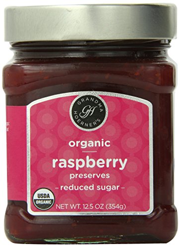 Grandma Hoerner’s Organic Preserves, Raspberry, 12.5 Ounce