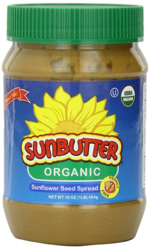 SunButter Organic Sunflower Seed Spread, 16-Ounce Plastic Jars (Pack of 3)