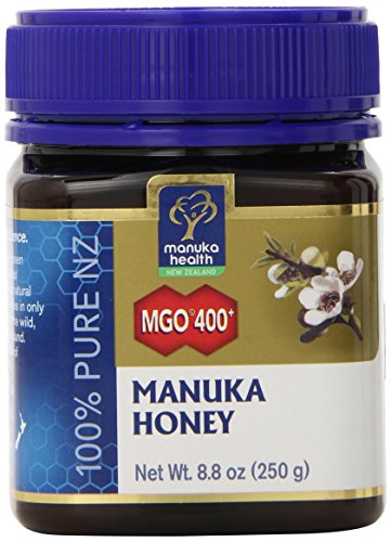 MGO 400+ MANUKA HONEY 100% Pure by Manuka Health New Zealand Ltd. – 8.8oz jar