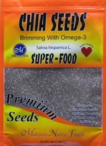 Marquis-Nutra Foods / Get Chia Brand Chia Seeds – 24 TOTAL POUNDS = EIGHT x 3 Pound Bags
