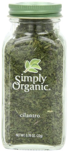 Simply Organic Cilantro Certified Organic, 0.78-Ounce Container