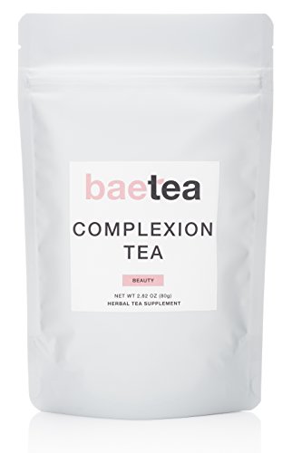 Baetea Complexion Detox Tea ● Get Healthy + Glowing + Imperfection Free Skin ● Potent Traditional Organic Herbs ● Ultimate Way to Nourish & Fortify
