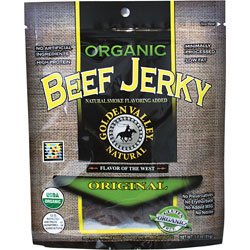 Golden Valley Natural Organic Beef Jerky Original — 3 oz