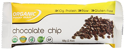 Organic Food Bar, Chocolate Chip, 2.4 Ounce (Pack of 12)