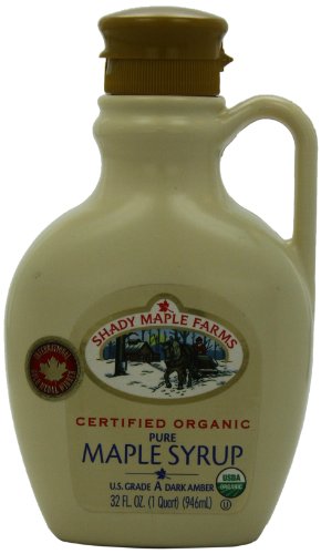 Shady Maple Farms Organic Maple Syrup, Grade A, 32 Ounce