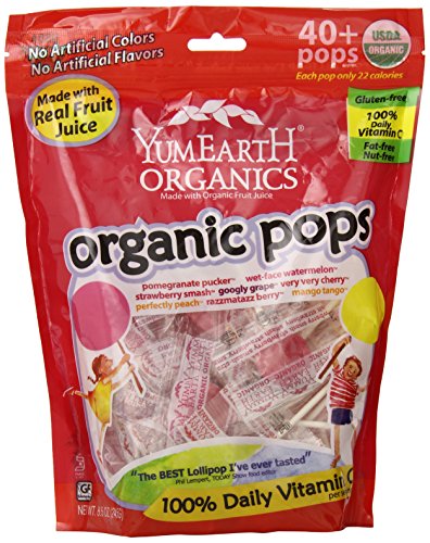 YumEarth Organic Lollipops, 8.5 Ounce Bag