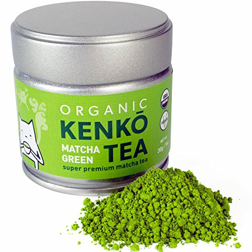 KENKO Matcha Green Tea Powder [USDA Organic] Ceremonial Grade – Premium Japanese Matcha Tea Powder 30g [1oz]