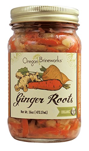 Golden Beets with Carrot & Ginger, Raw, Fermented, Probiotic, Organic, 16 Oz