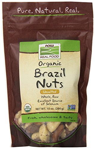 Now Foods Organic Brazil Nuts, 10 Ounce